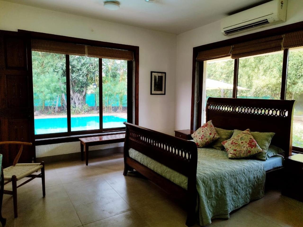 Casa Blanca 3Bhk W/Pool Near Mandwa, Alibaug Villa Alībāg Exterior photo