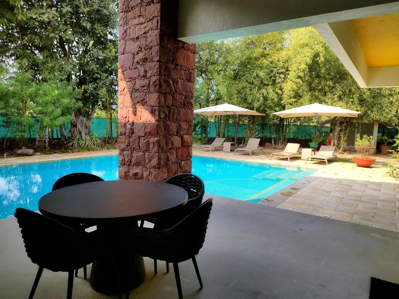 Casa Blanca 3Bhk W/Pool Near Mandwa, Alibaug Villa Alībāg Exterior photo